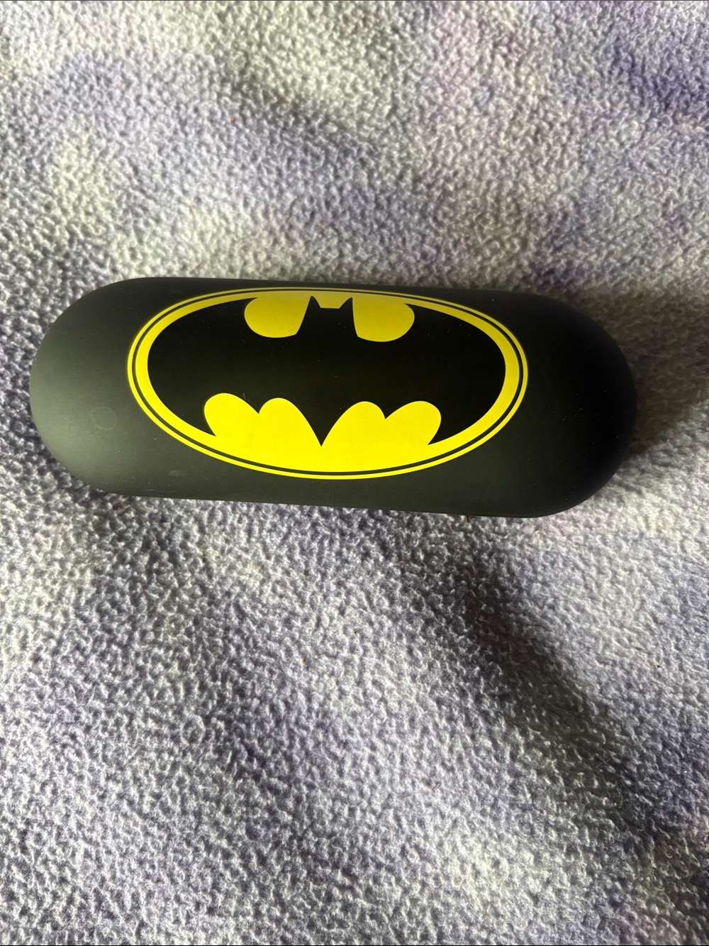 Kids Batman Sunglasses Case - Black and Yellow